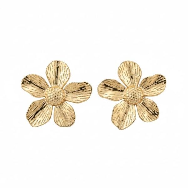 Floral Bloom Stud Earrings